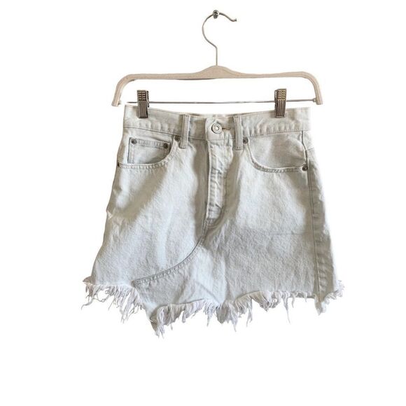 Moussy Vintage Mini Denim Skirt - Picture 3 of 5